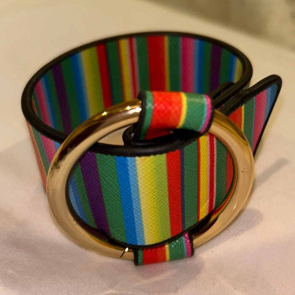 Multicolored banded bracelet